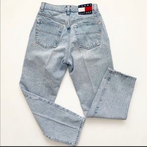 Tommy Hilfiger Vintage Womens Mom Jeans High Waist